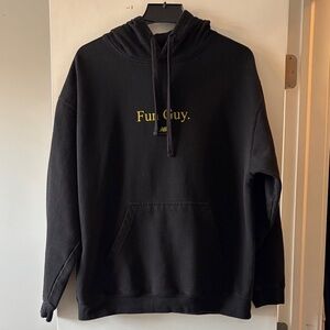 Black Fun Guy Hoodie